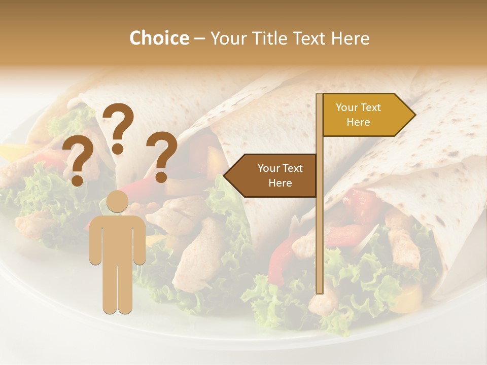 Eating Mexican Horizontal PowerPoint Template