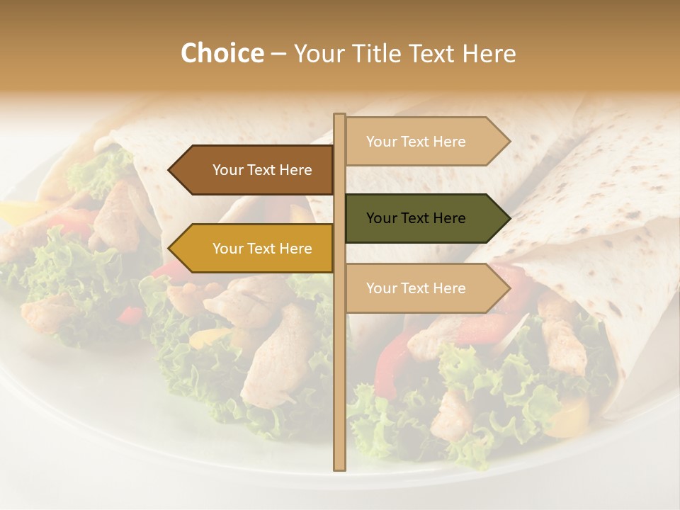 Eating Mexican Horizontal PowerPoint Template