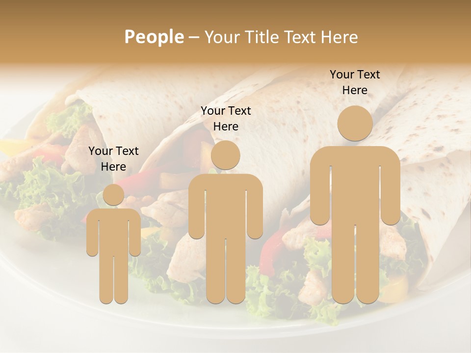 Eating Mexican Horizontal PowerPoint Template