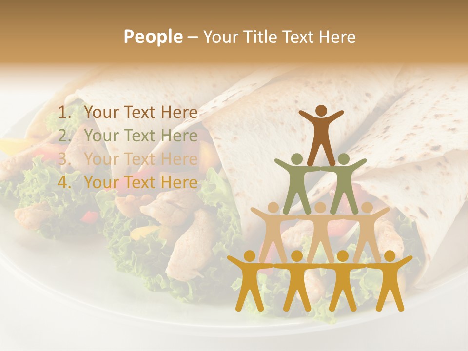 Eating Mexican Horizontal PowerPoint Template