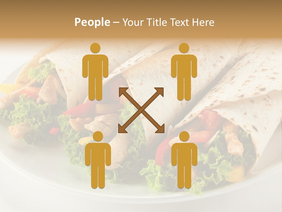 Eating Mexican Horizontal PowerPoint Template