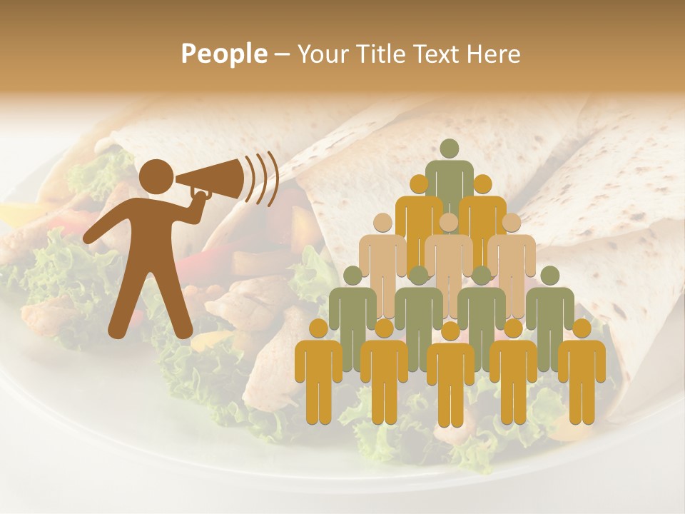 Eating Mexican Horizontal PowerPoint Template