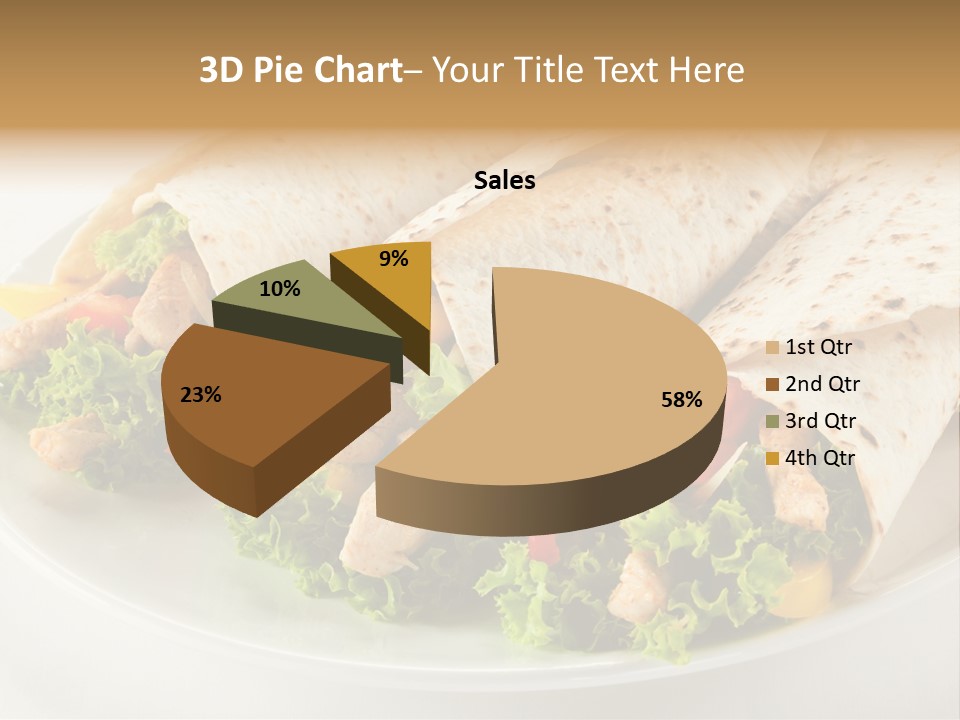 Eating Mexican Horizontal PowerPoint Template