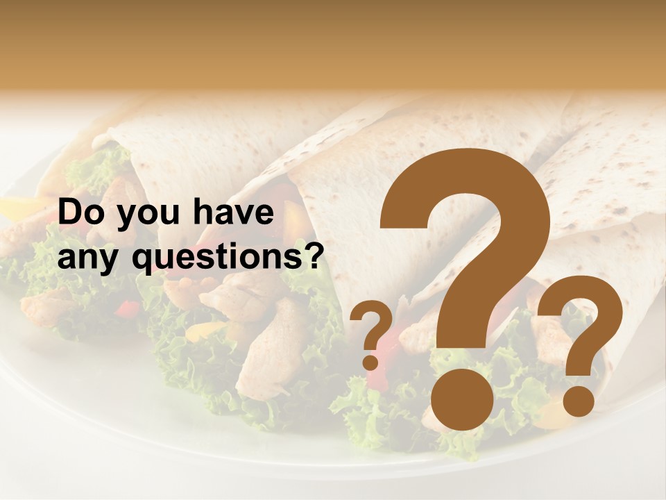 Eating Mexican Horizontal PowerPoint Template