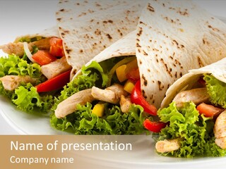 Shish Mexican Stripe PowerPoint Template