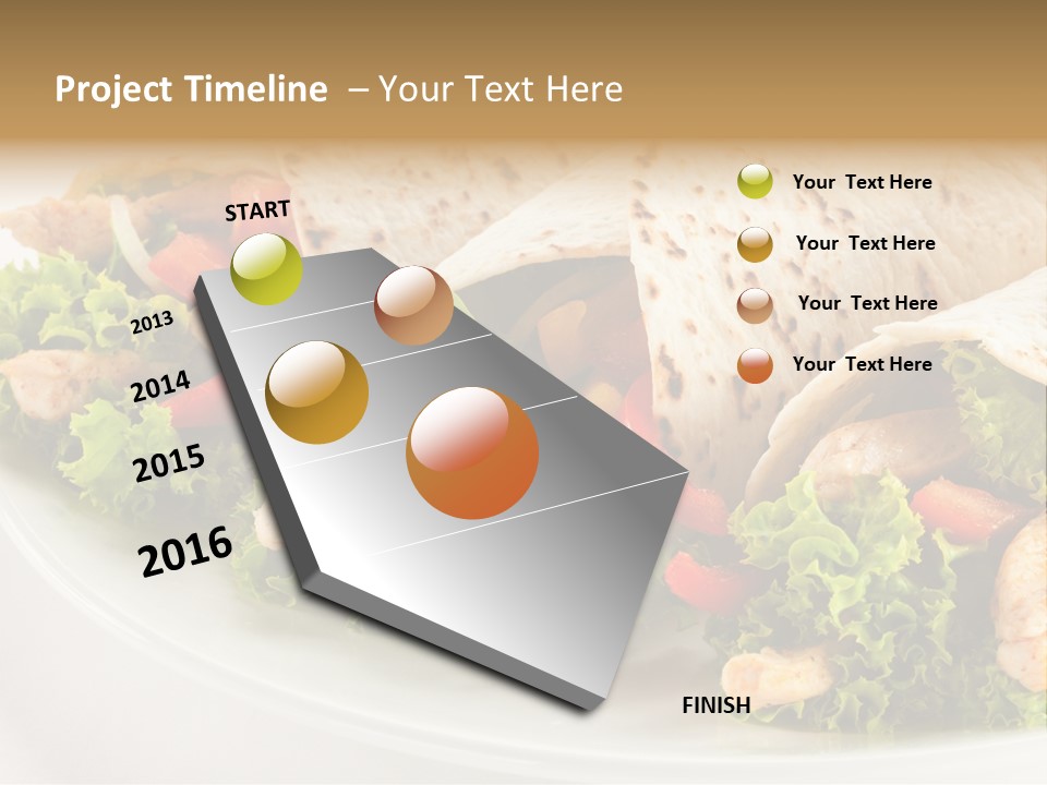 Shish Mexican Stripe PowerPoint Template