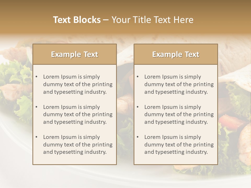 Shish Mexican Stripe PowerPoint Template