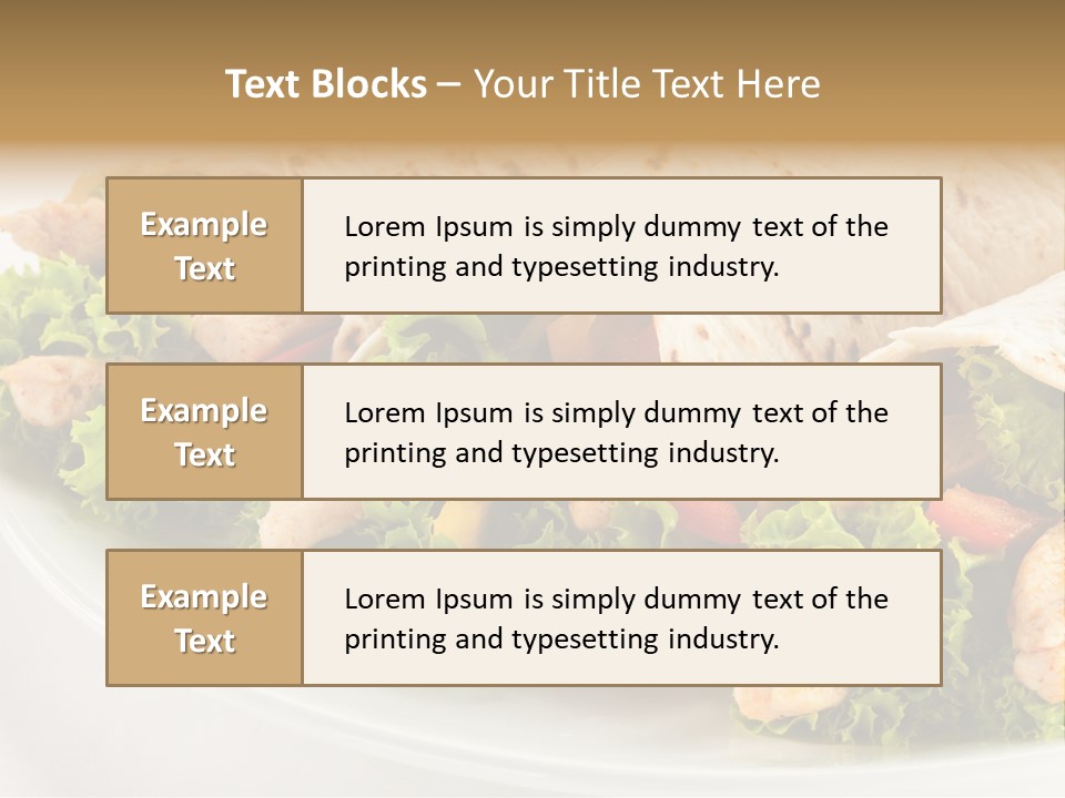 Shish Mexican Stripe PowerPoint Template