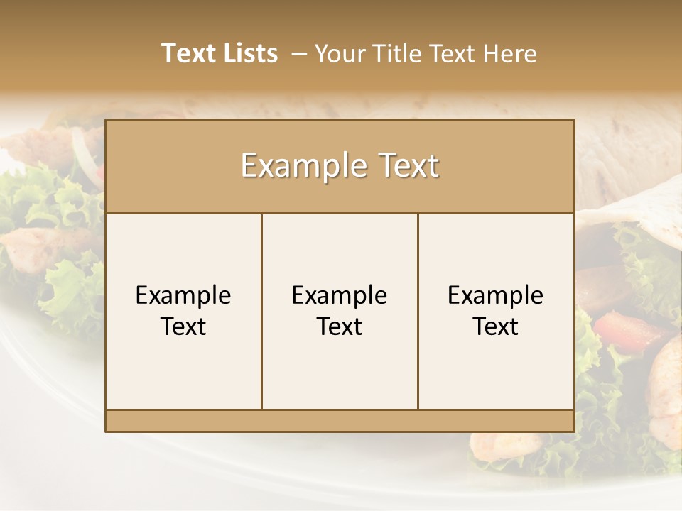 Shish Mexican Stripe PowerPoint Template