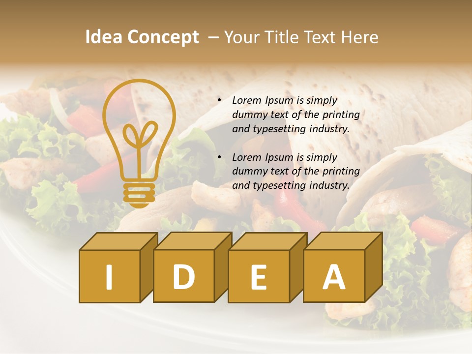 Shish Mexican Stripe PowerPoint Template