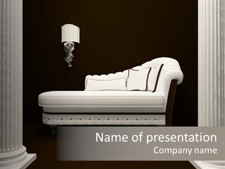 Rich Comfortable Pillar PowerPoint Template