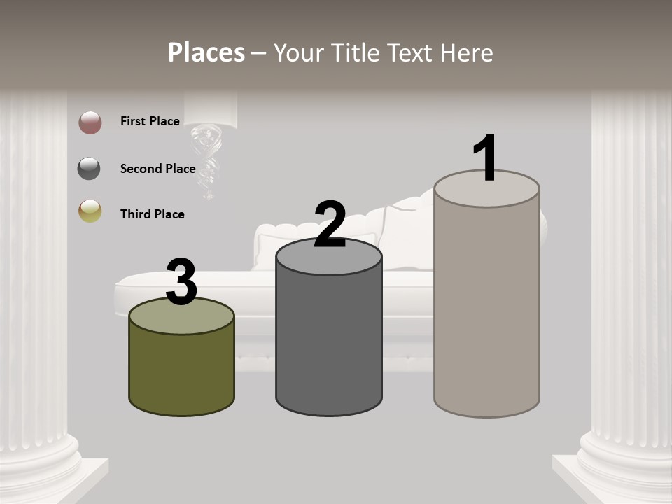 Rich Comfortable Pillar PowerPoint Template