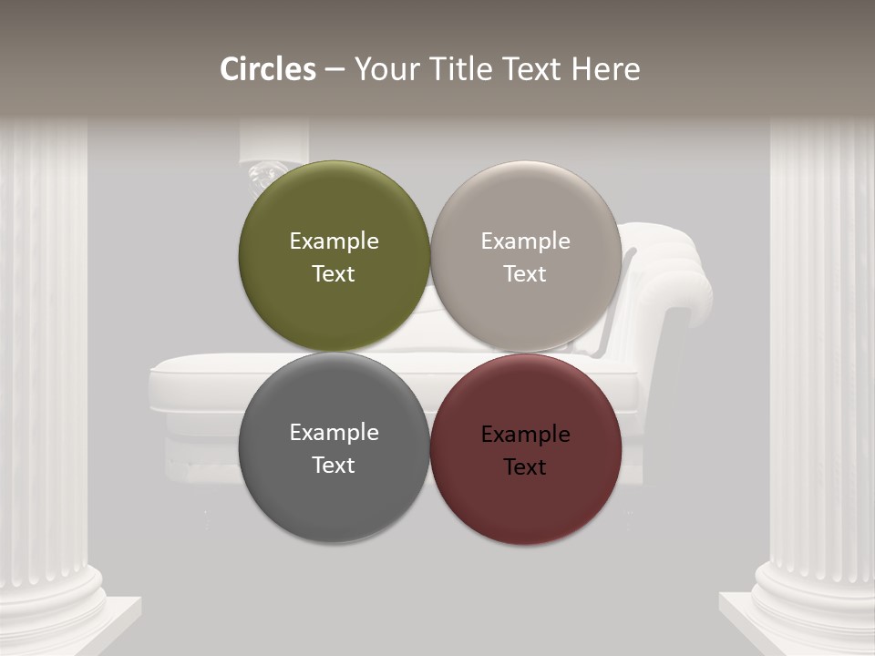 Rich Comfortable Pillar PowerPoint Template