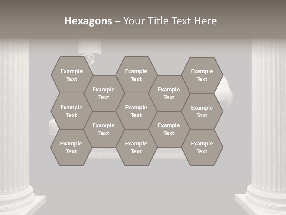 Rich Comfortable Pillar PowerPoint Template
