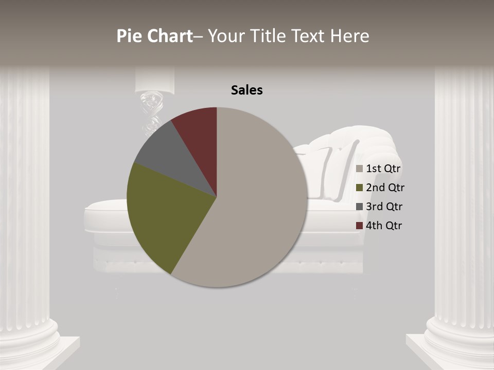 Rich Comfortable Pillar PowerPoint Template