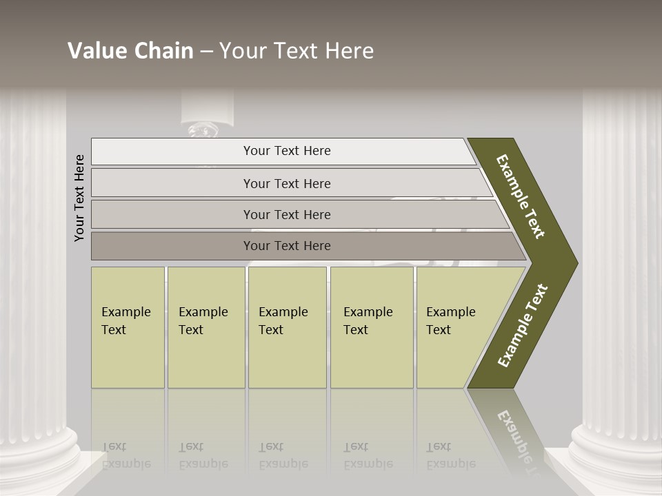 Rich Comfortable Pillar PowerPoint Template