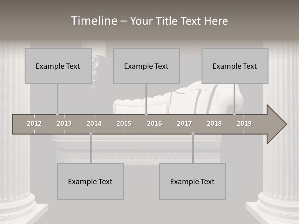 Rich Comfortable Pillar PowerPoint Template