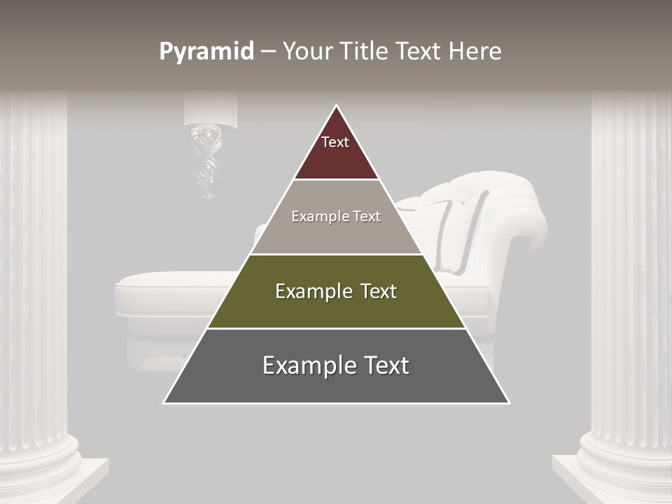 Rich Comfortable Pillar PowerPoint Template