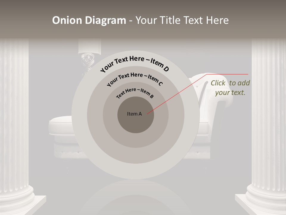 Rich Comfortable Pillar PowerPoint Template