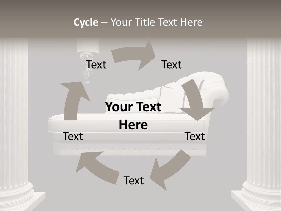 Rich Comfortable Pillar PowerPoint Template