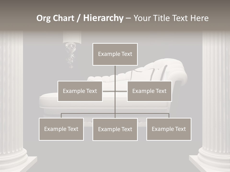 Rich Comfortable Pillar PowerPoint Template