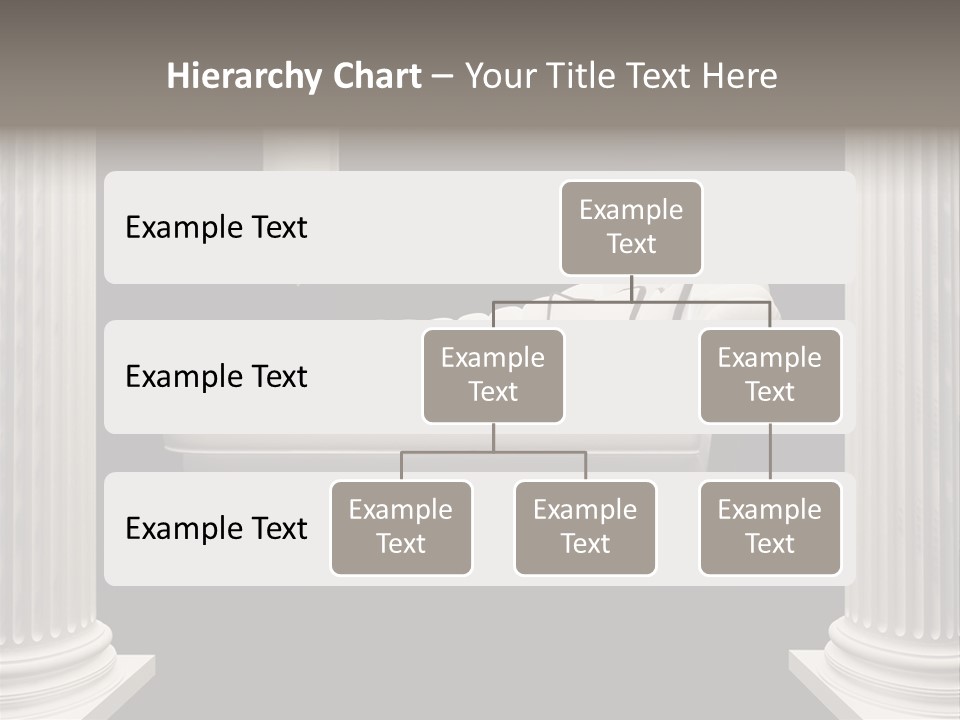 Rich Comfortable Pillar PowerPoint Template