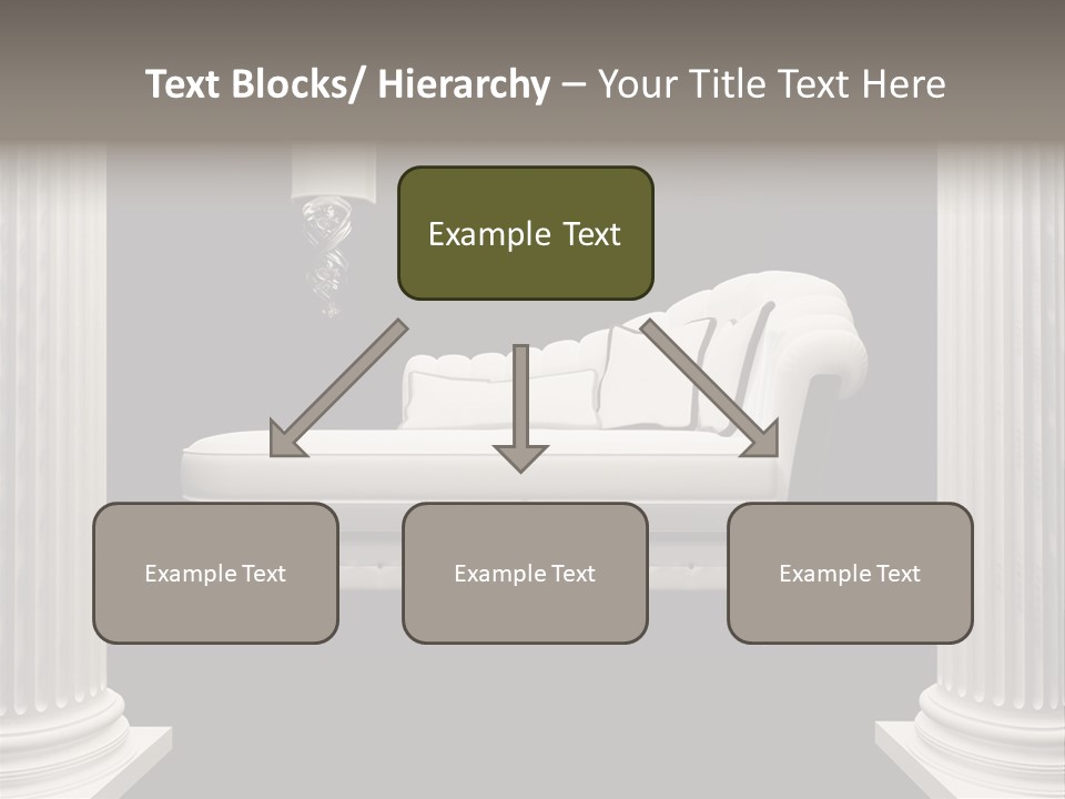 Rich Comfortable Pillar PowerPoint Template