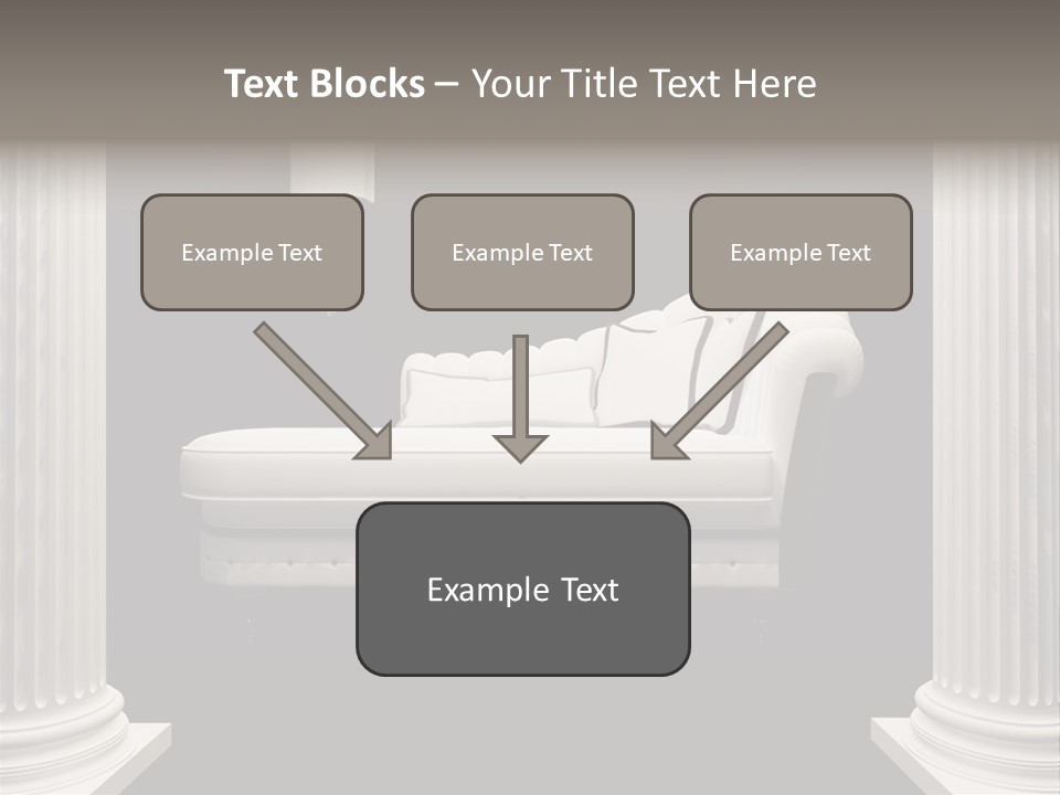 Rich Comfortable Pillar PowerPoint Template
