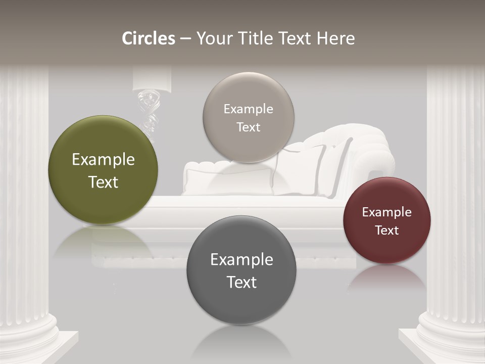 Rich Comfortable Pillar PowerPoint Template