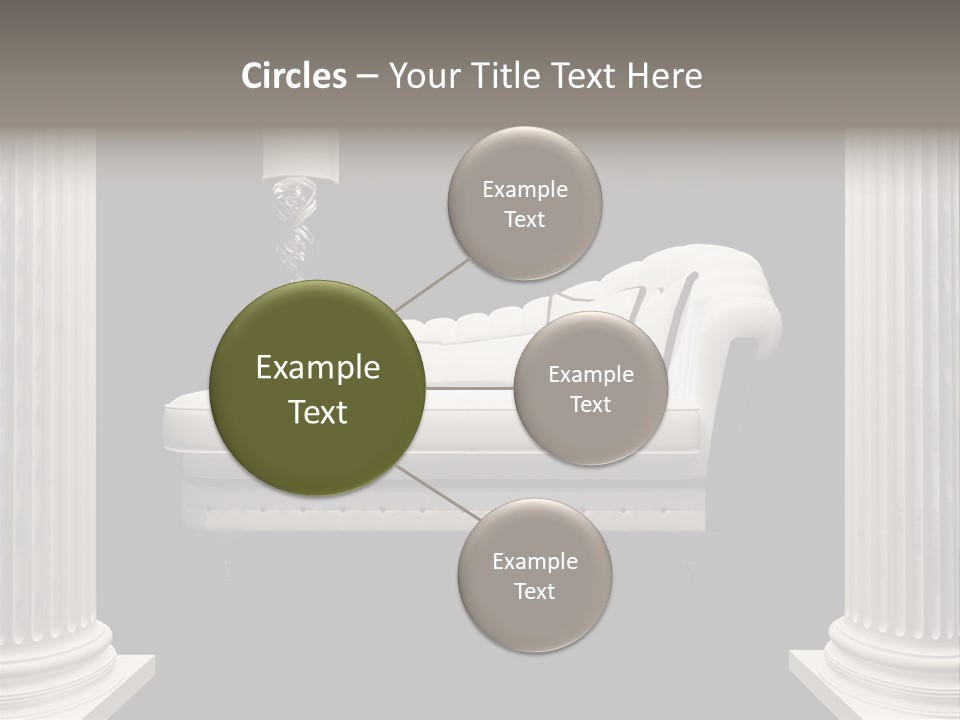 Rich Comfortable Pillar PowerPoint Template