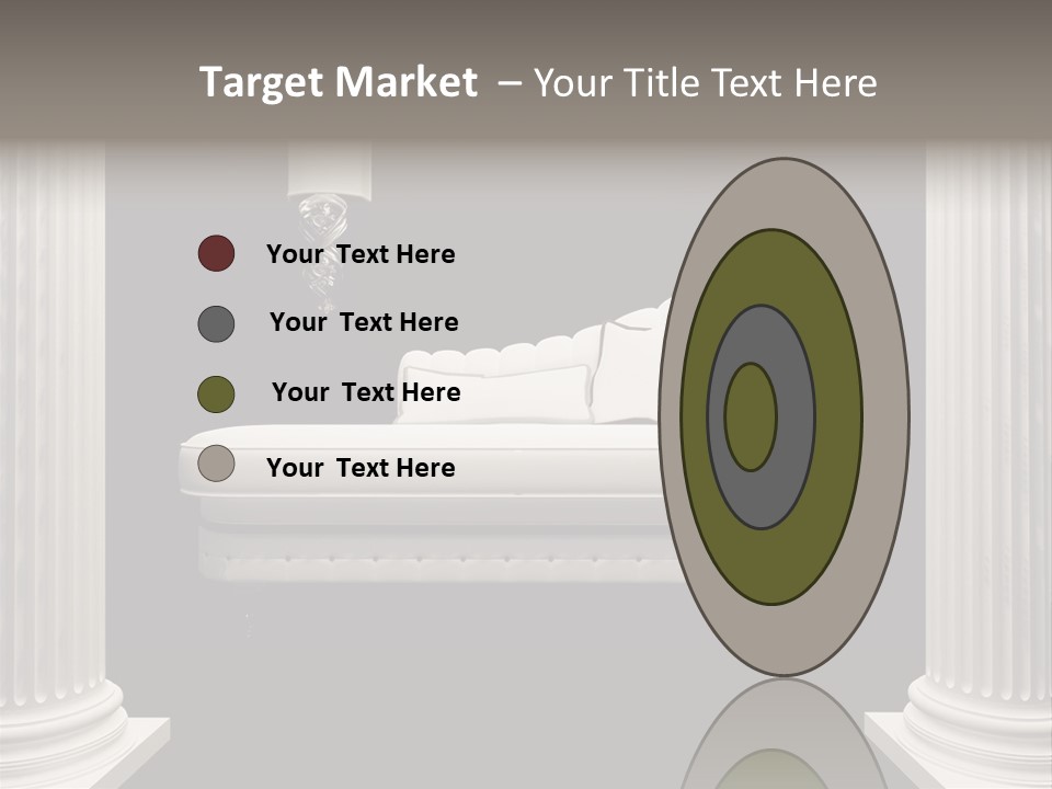 Rich Comfortable Pillar PowerPoint Template