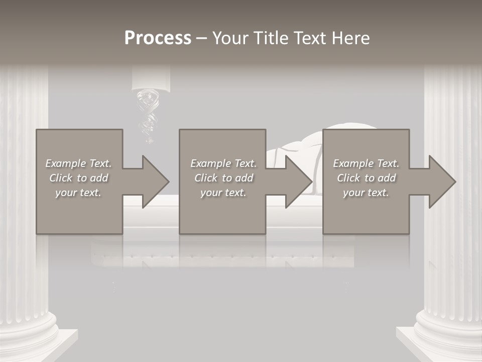 Rich Comfortable Pillar PowerPoint Template
