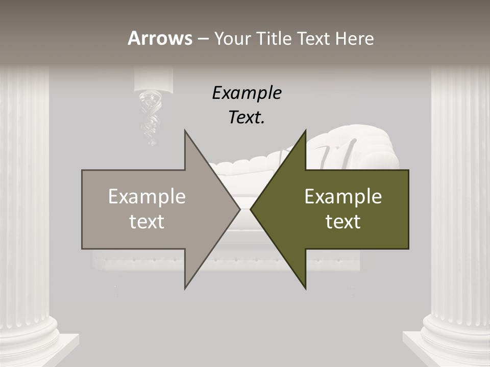 Rich Comfortable Pillar PowerPoint Template