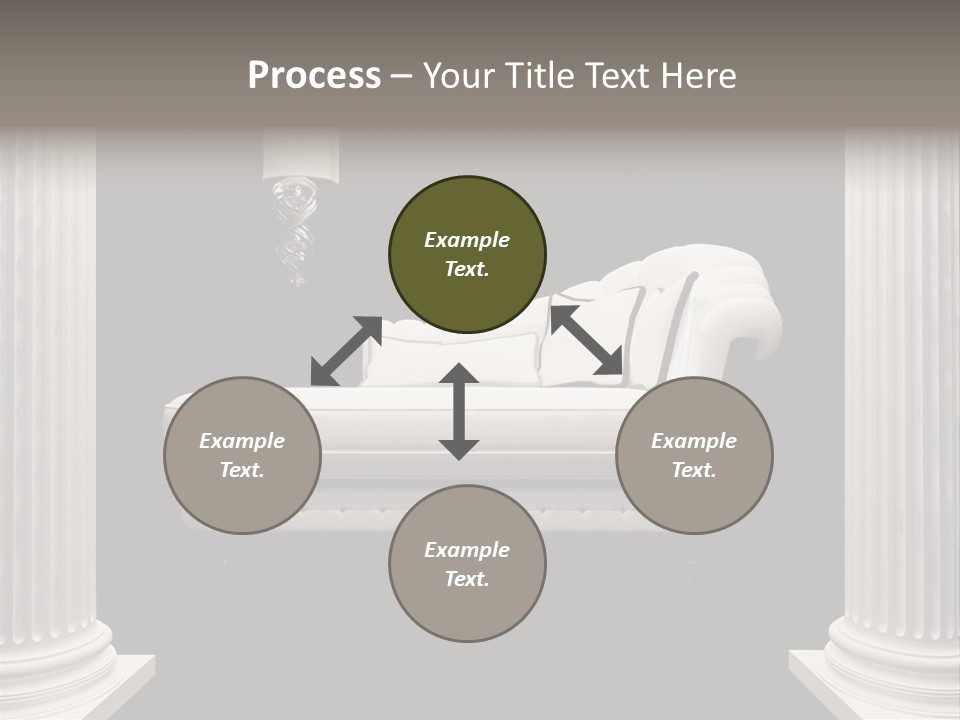 Rich Comfortable Pillar PowerPoint Template