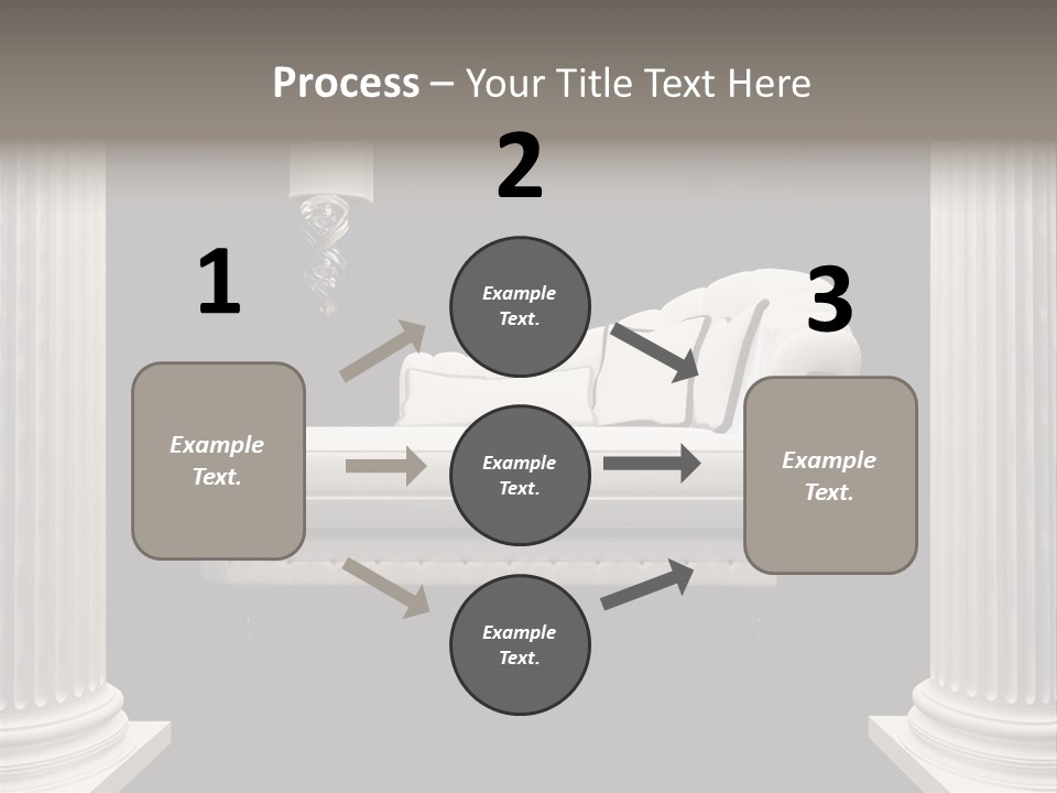 Rich Comfortable Pillar PowerPoint Template