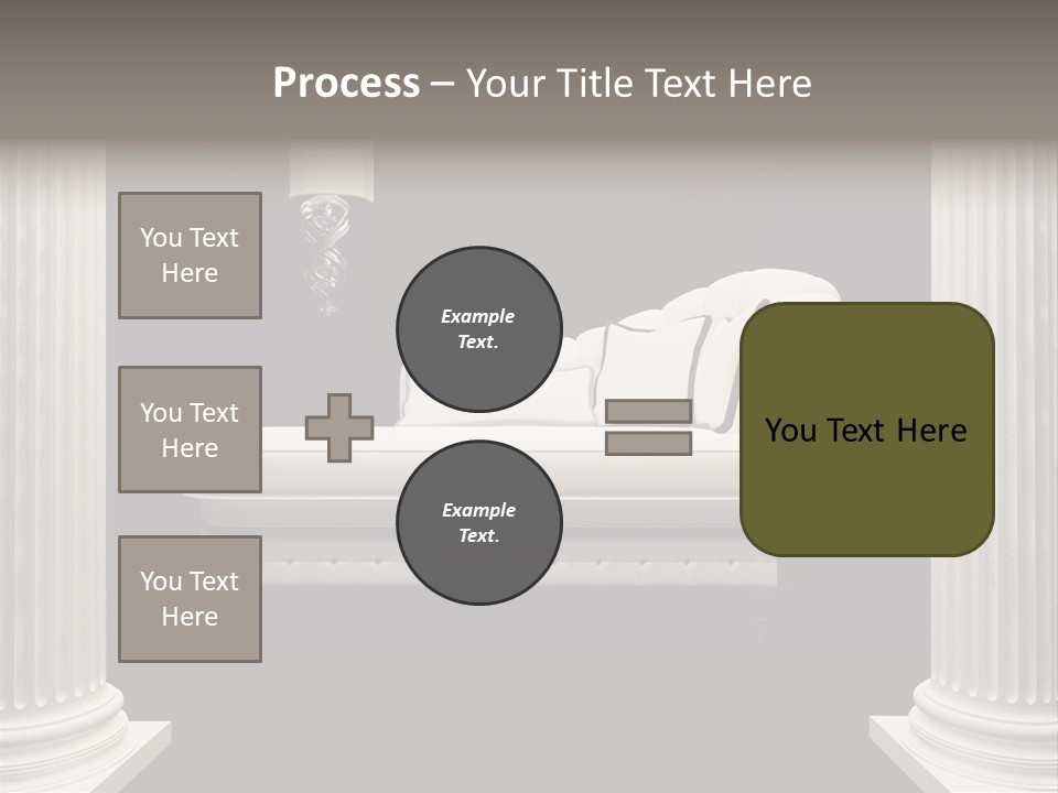 Rich Comfortable Pillar PowerPoint Template
