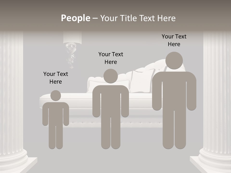 Rich Comfortable Pillar PowerPoint Template