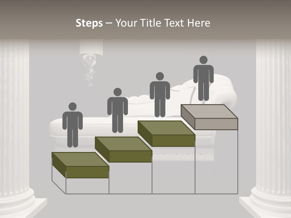 Rich Comfortable Pillar PowerPoint Template