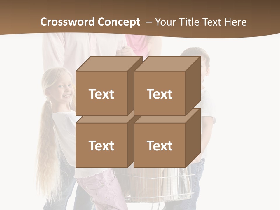 Looking Man Kid PowerPoint Template