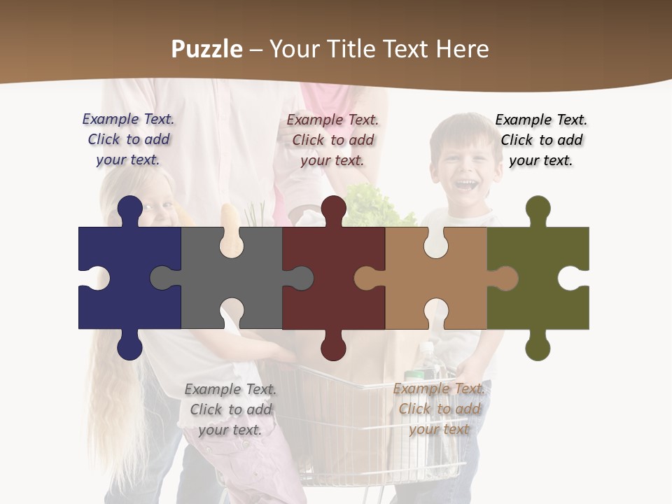 Looking Man Kid PowerPoint Template