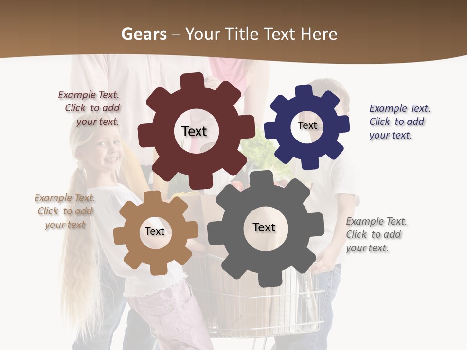 Looking Man Kid PowerPoint Template