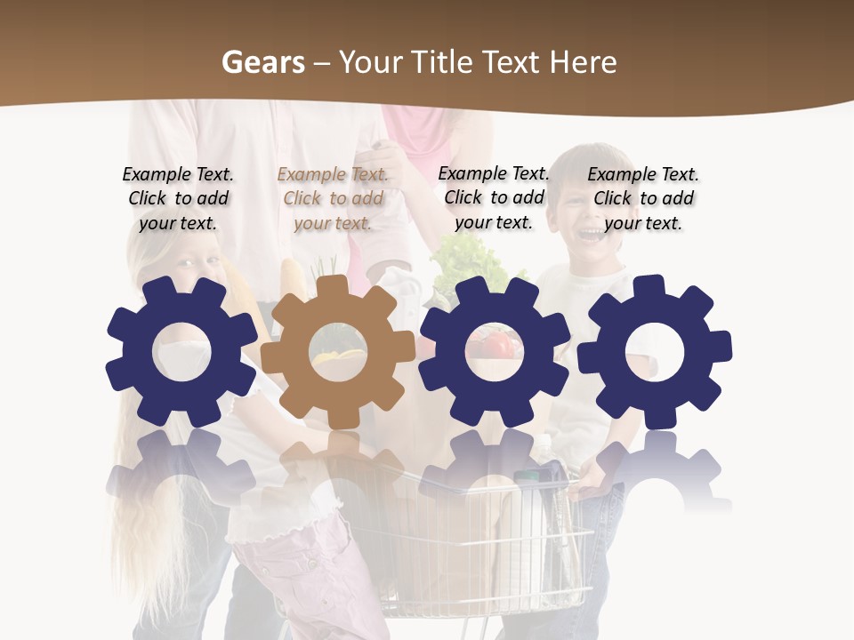 Looking Man Kid PowerPoint Template