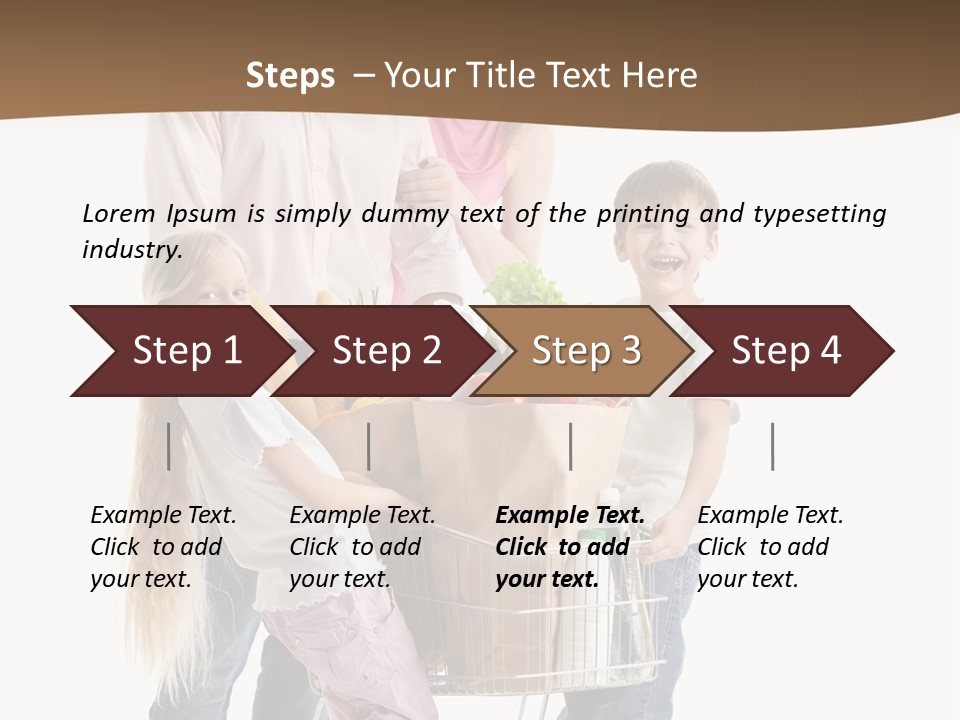 Looking Man Kid PowerPoint Template
