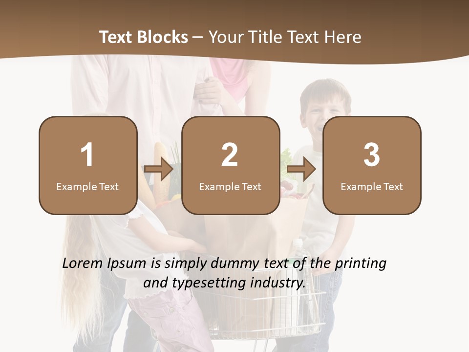 Looking Man Kid PowerPoint Template