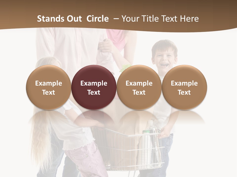 Looking Man Kid PowerPoint Template