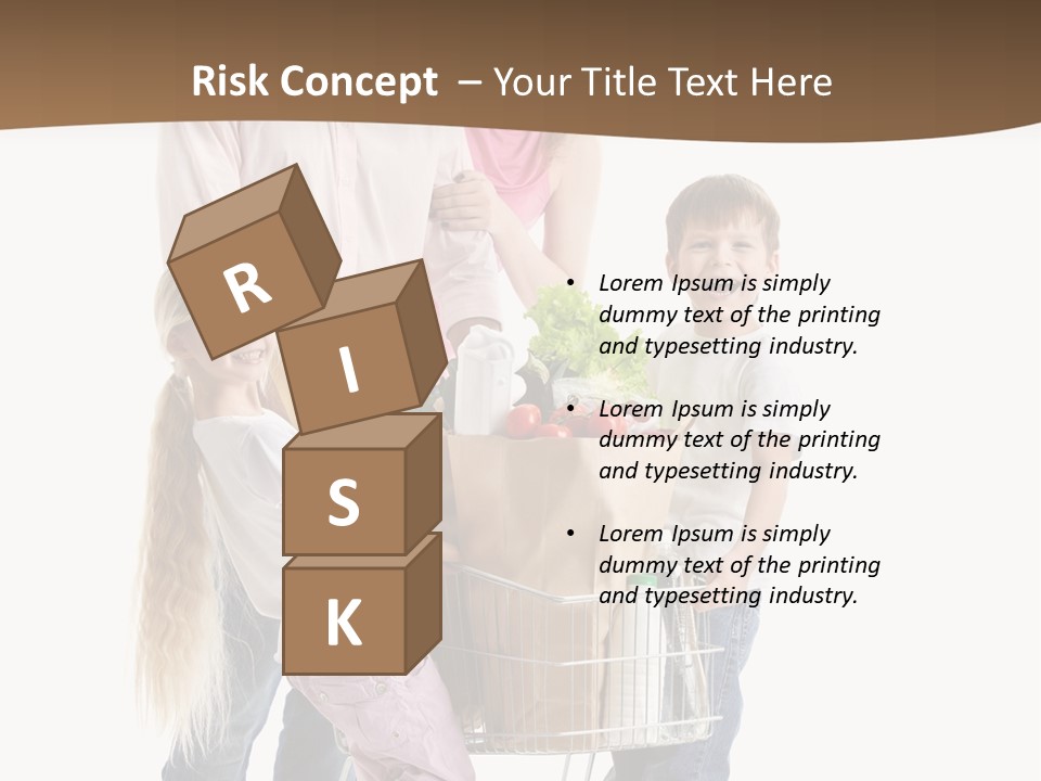 Looking Man Kid PowerPoint Template