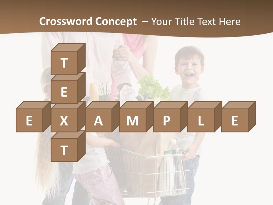 Looking Man Kid PowerPoint Template