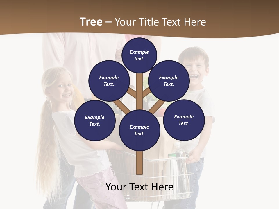 Looking Man Kid PowerPoint Template