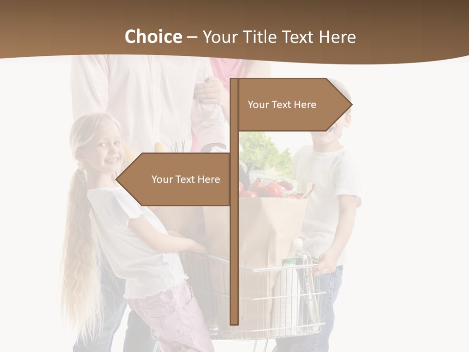 Looking Man Kid PowerPoint Template