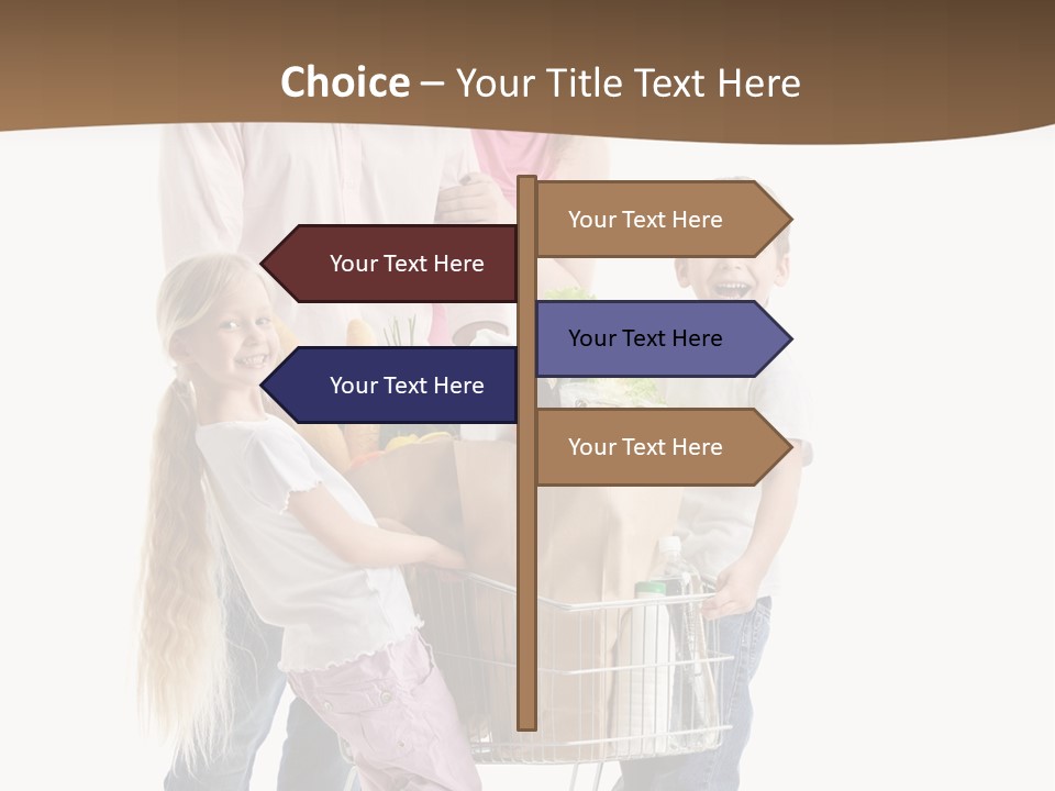 Looking Man Kid PowerPoint Template